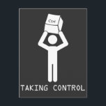 Keyboard Control Programmer Computer Science Nerd Postcard<br><div class="desc">Computer Science Nerd Gift for a Programmer,  coder,  gaming geek or IT Admin. Funny Keyboard Key Control Joke.</div>