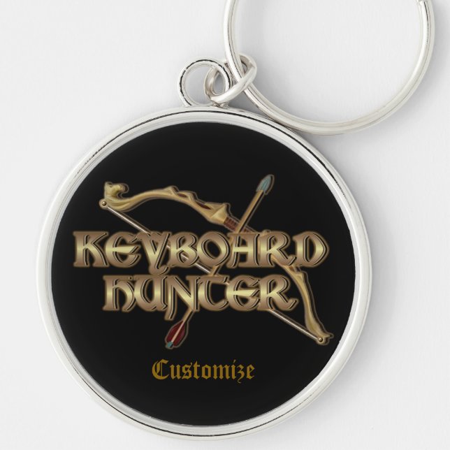 Keyboard Hunter MMORPG Key Chain (Front)