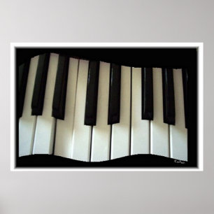 Keyboard in Motion Poster