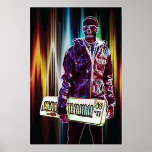 keyboard musician poster FROM 8.99