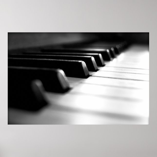 KEYBOARD of PIANO Poster (Front)