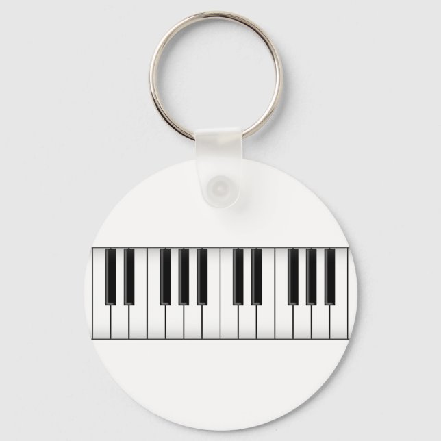 Keyboard / Piano Keys: Key Ring (Front)