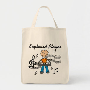 Keyboard Player Tshirts and Gifts Tote Bag