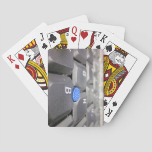 Keyboard Playing Cards