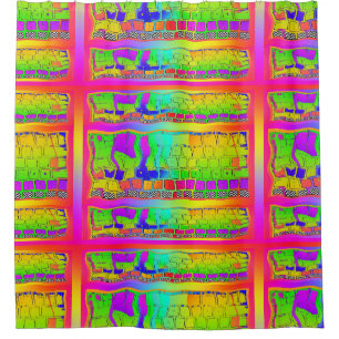 Keyboard shower curtain