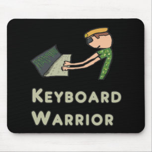 Keyboard Warrior Mouse Mat