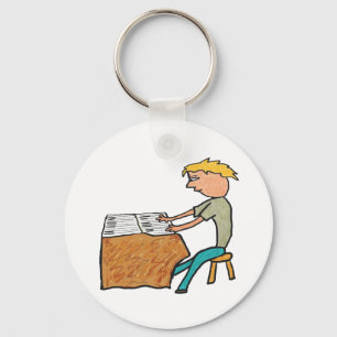 Keyboardist Key Ring