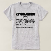Keyboardist Noun Instrument Player Music Lovers