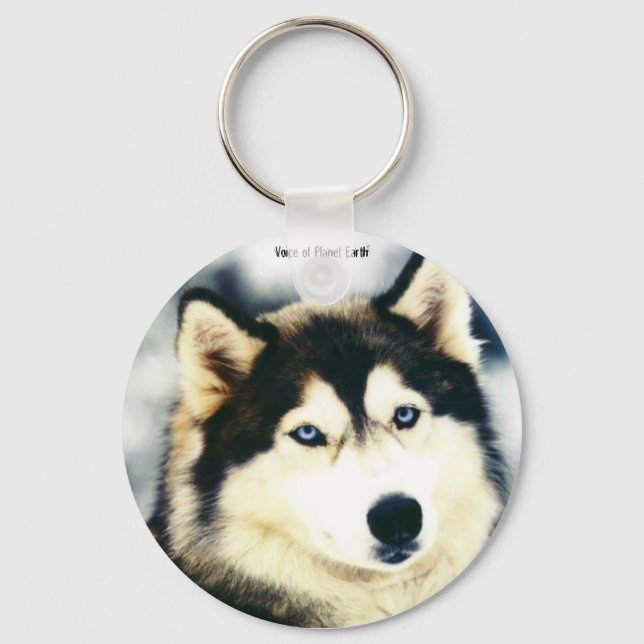 Keychain 9 - Alaska Husky (Front)