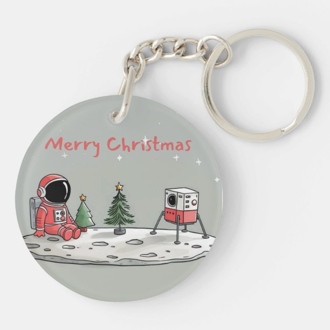 Keychain, acrylic photos, double sided key ring (Back)