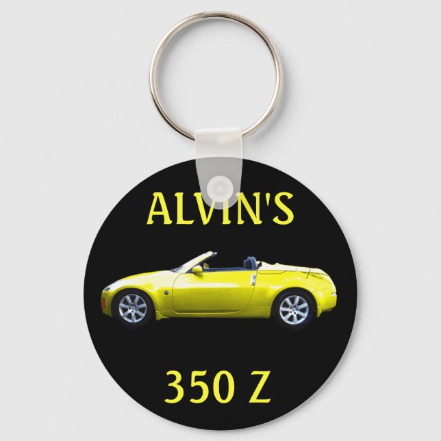 KEYCHAIN-ALVIN'S 350 Z KEY RING (Front)