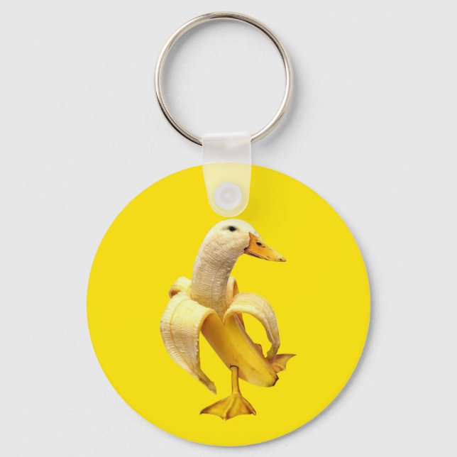 Keychain Banana Duck Meme (Front)
