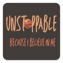 Keychain Basketball "Unstoppable" Keycahin