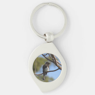 Keychain - Black Phoebe