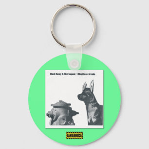Keychain Black Randy Arcade Dangerhouse