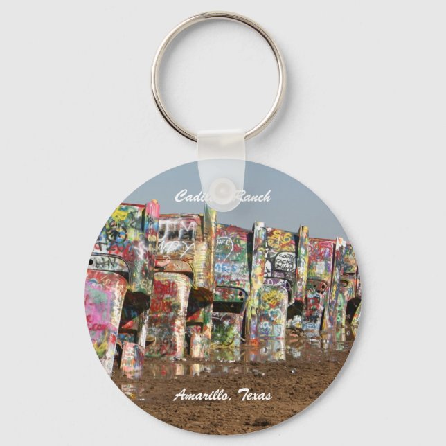 KeyChain Cadillac Ranch (Front)