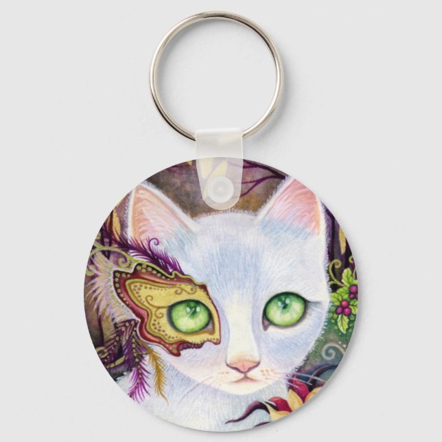 Keychain - Christmas Venice Night (Front)