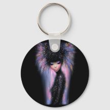 Keychain Cosmic Diva Stellar Glow