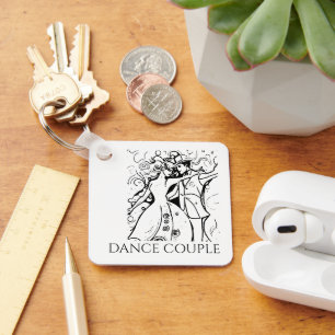 Keychain Dance Couple