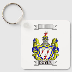Keychain Doyle Surname And Shield