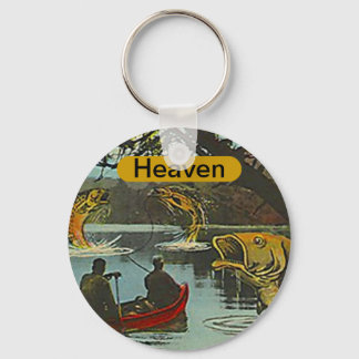 KEYCHAIN Fisherman's Heaven Fishing Exaggeration