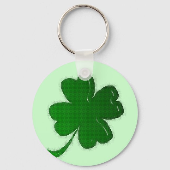 Keychain - Four Leaf Clover (Front)