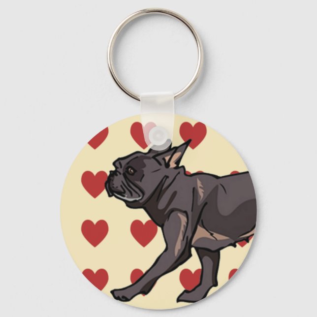Keychain - French Bulldog (Front)