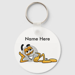 Keychain-Golf-Personalize Key Ring