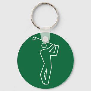 Keychain - Golf Player
