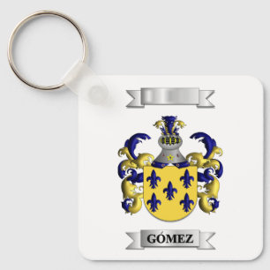 Keychain Gomez Surname And Shield