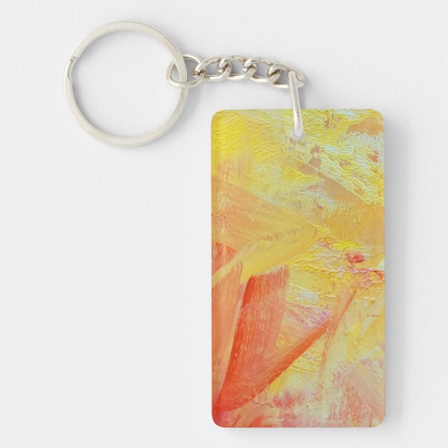 Keychain in Sunshine Design (Front)