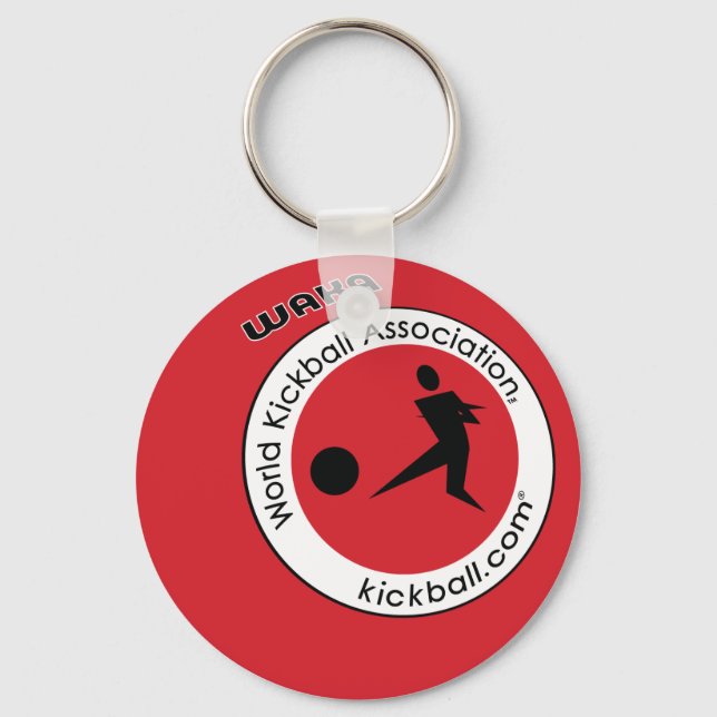 Keychain - Kickball Logo (Front)