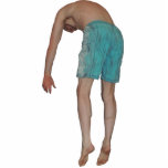 Keychain Little Man Hangin Around 2" x 3" Photo Sculpture Key Ring<br><div class="desc">This is a little runt man keychain - 20% profit goes to fight cancer.</div>