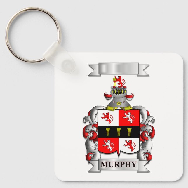 Keychain Murphy Surname And Shield (Front)
