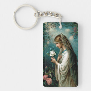 Keychain: Mystical Rose Key Ring