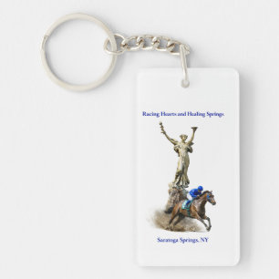 Keychain- Racing Hearts and Healing Springs Key Ring