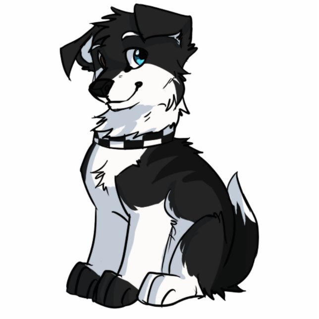 Keychain - Risk Pup Photo Sculpture Key Ring (Front)