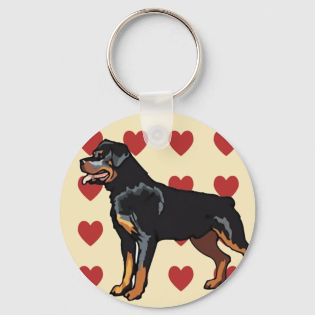 Keychain - Rottweiler (Front)