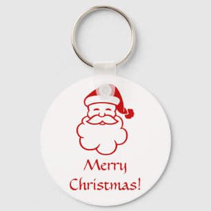 Keychain - Santa's Face