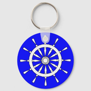 Keychain - Ships Wheel