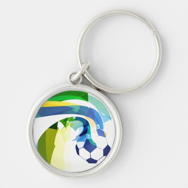 Keychain-Soccer Ball Key Ring (Front)