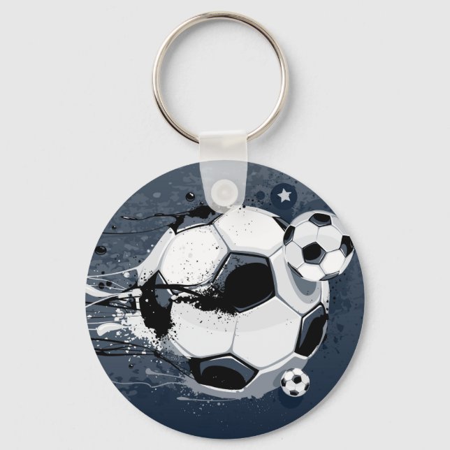 Keychain-Soccer Ball Key Ring (Front)