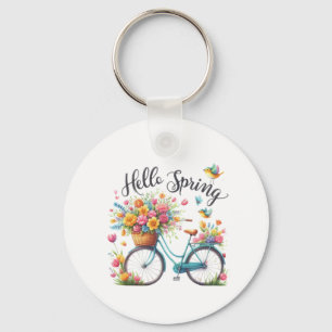 Keychain-Spring Floral Keychain