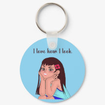Keychain type plate