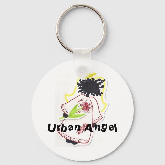 Keychain - Urban Angel (Front)