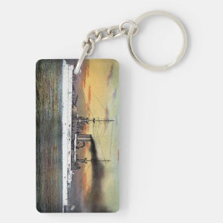 Keychain - US Battleships New Mexico and Illinois