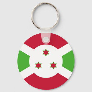 Keychain with Flag of Burundi