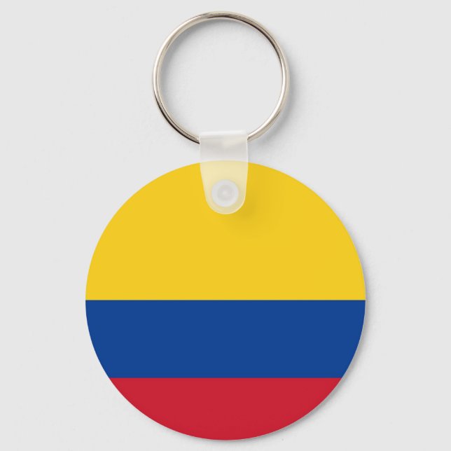 Keychain with Flag of Colombia (Front)