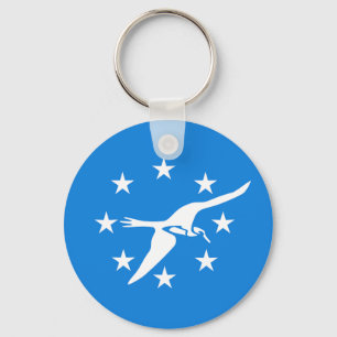 Keychain with Flag of Corpus Christi, USA