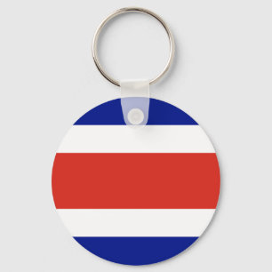 Keychain with Flag of Costa Rica